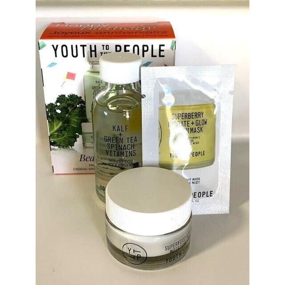 Youth to the People Cleanse & Hydrate Skincare Birthday Set - Picture 2 of 5